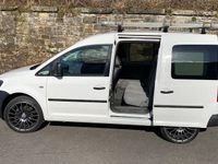 Used VW Caddy 102 HP (75 kW) 2012 White MPV