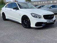 Used Mercedes E63 AMG 2014 White Sedan
