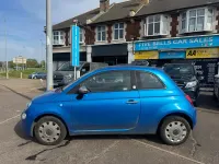 Used Fiat 500 Mirror 69 HP (50 kW) 2017 Blue Hatchback