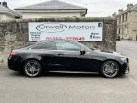 Used Mercedes E300 AMG line 245 HP (180 kW) 2019 Black Coupe