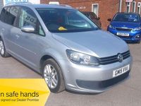 Used VW Touran SE 105 HP (77 kW) 2015 Silver MPV