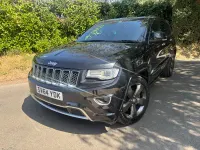 Used Jeep Grand Cherokee Overland 2014 Black SUV