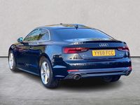 Used Audi A5 S-Line 2018 Blue Coupe