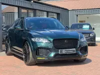 Used Jaguar F-Pace S 300 HP (220 kW) 2018 Green SUV