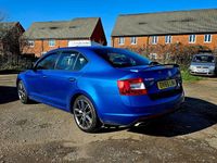 Used Skoda Octavia vRS 2015 Blue Hatchback