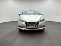 Used Nissan Micra Acenta 92 HP (67 kW) 2021 Silver Hatchback