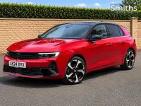 Used Vauxhall Astra GSe 222 HP (163 kW) 2024 Red Hatchback
