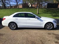 Used Mercedes C220 2016 White Sedan