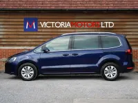 Used VW Sharan SE 150 HP (110 kW) 2020 Blue MPV