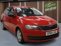 Usado Skoda Rapid 110 HP (80 kW) 2014 Vermelho Citadino