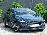 Used Ford Focus Titanium 125 HP (91 kW) 2023 Blue Hatchback