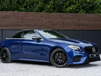 Used Mercedes E220 AMG Line Premium Plus 2020 Blue Cabriolet