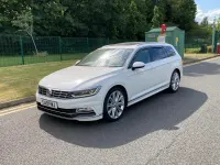 Used VW Passat R-line 2019 White Estate
