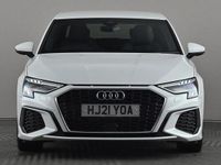 Used Audi A3 S-Line 150 HP (110 kW) 2021 White Sedan