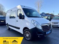 Used Vauxhall Movano 130 HP (95 kW) 2019 White MPV