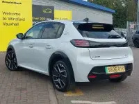 New Peugeot e-208 GTi 100 kW (136 HP) 2026 White Hatchback