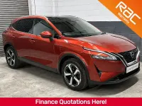 Used Nissan Qashqai N-Connecta 2023 Red SUV