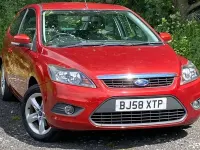 Used Ford Focus Zetec 2008 Red Hatchback