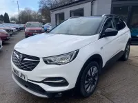 Used Vauxhall Grandland X SRi 130 HP (95 kW) 2020 White SUV