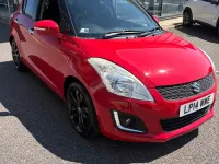 Used Suzuki Swift SZ4 94 HP (69 kW) 2014 Red Hatchback