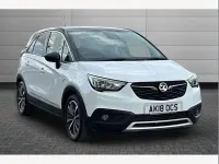 Used Vauxhall Crossland X Elite 80 HP (58 kW) 2018 White SUV