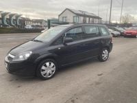 Used Vauxhall Zafira 2013 Black MPV