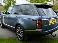 Begagnad Land Rover Range Rover Autobiography 2021 Blå SUV