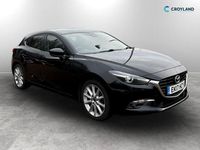 Begagnad Mazda 3 Inclusive 121 HK (88 kW) 2017 Svart Halvkombi