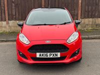 Used Ford Fiesta Zetec 2016 Red Hatchback