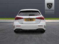 Used Mercedes A180 AMG line 134 HP (98 kW) 2021 White Hatchback