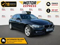 Used BMW 320 Sport Line 184 HP (135 kW) 2016 Black Sedan