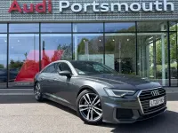 Begagnad Audi A6 S-Line 200 HK (147 kW) 2020 Grå Sedan