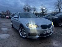 Used BMW 218 M Sport 150 HP (110 kW) 2016 Silver Coupe