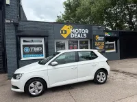 Used Skoda Fabia SE 110 HP (80 kW) 2018 White Hatchback