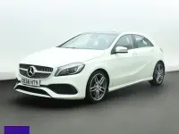 Used Mercedes A180 AMG line 2016 White Hatchback