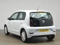 Used VW up! 65 HP (47 kW) 2021 White Hatchback