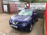 Used Nissan Juke Tekna 117 HP (86 kW) 2016 Blue SUV