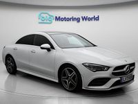 Used Mercedes CLA180 AMG line 136 HP (100 kW) 2021 White Sedan