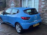 Used Renault Clio IV Dynamique 2014 Blue Hatchback