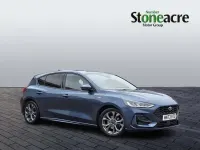 Used Ford Focus ST-Line 125 HP (91 kW) 2023 Blue Hatchback