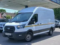 Used Ford Transit 130 HP (95 kW) 2021 White Van