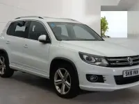 Used VW Tiguan R-line Edition 150 HP (110 kW) 2016 White SUV