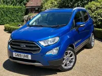 Used Ford Ecosport Titanium 125 HP (91 kW) 2019 Blue SUV