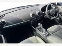 Used Audi S3 Sportback Black Edition 300 HP (220 kW) 2019 Blue Hatchback