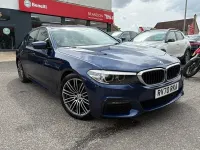 Used BMW 530 M Sport 261 HP (191 kW) 2020 Blue Sedan