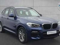 Used BMW X3 M Sport 181 HP (133 kW) 2019 Blue SUV