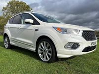 Used Ford Kuga Vignale 150 HP (110 kW) 2017 White SUV