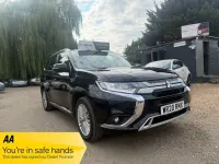Used Mitsubishi Outlander P-HEV 2020 Black Estate