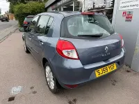 Used Renault Clio Dynamique 75 HP (55 kW) 2009 Blue Hatchback