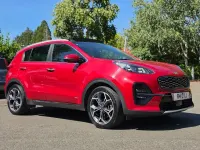 Used Kia Sportage GT-Line S 182 HP (133 kW) 2018 Red SUV